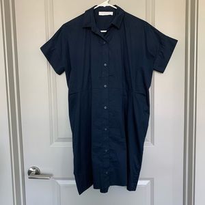 Everlane Poplin Dress